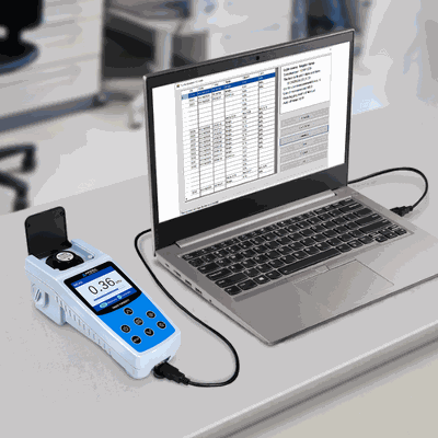 Apera Instruments, Medidor de turbidez de luz blanca portátil TN420,  obediente a la EPA 180.1