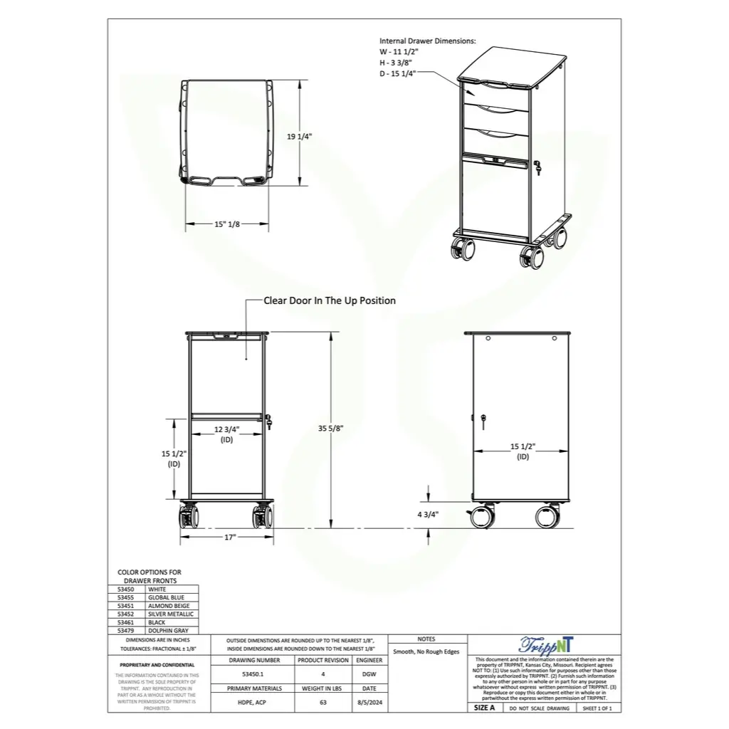 Core SP Cart with 6 Silver MetallicDrawers (5).webp