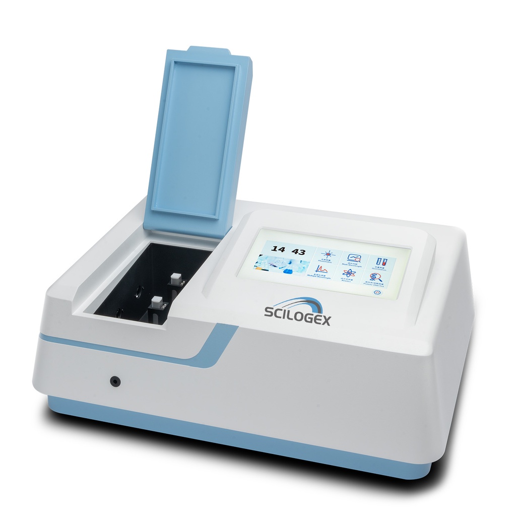 SCILOGEX SCI-2101UV Single-Beam Spectrophotometer 190-1100nm, 1mm bandwidth US Plug