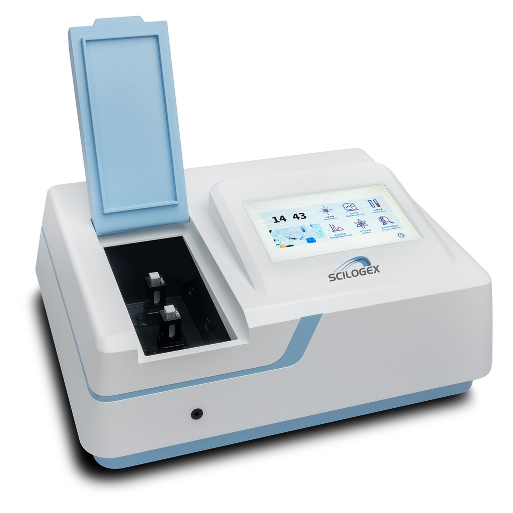 SCILOGEX SCI-2102UV Single-Beam Spectrophotometer 190-1100nm, 2mm bandwidth US Plug