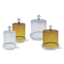 VDP-25G Vacuum Desiccator with Gauge, 12.1 x 12.1 x 14.7, 5.9lbs