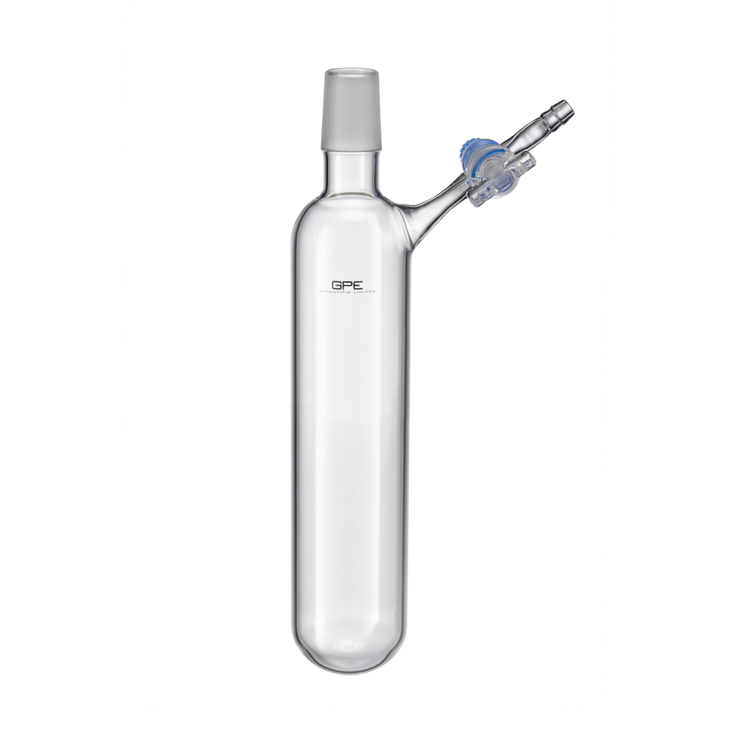 J Young Cylindrical Schlenk Flasks (Glass Tap, Cone)