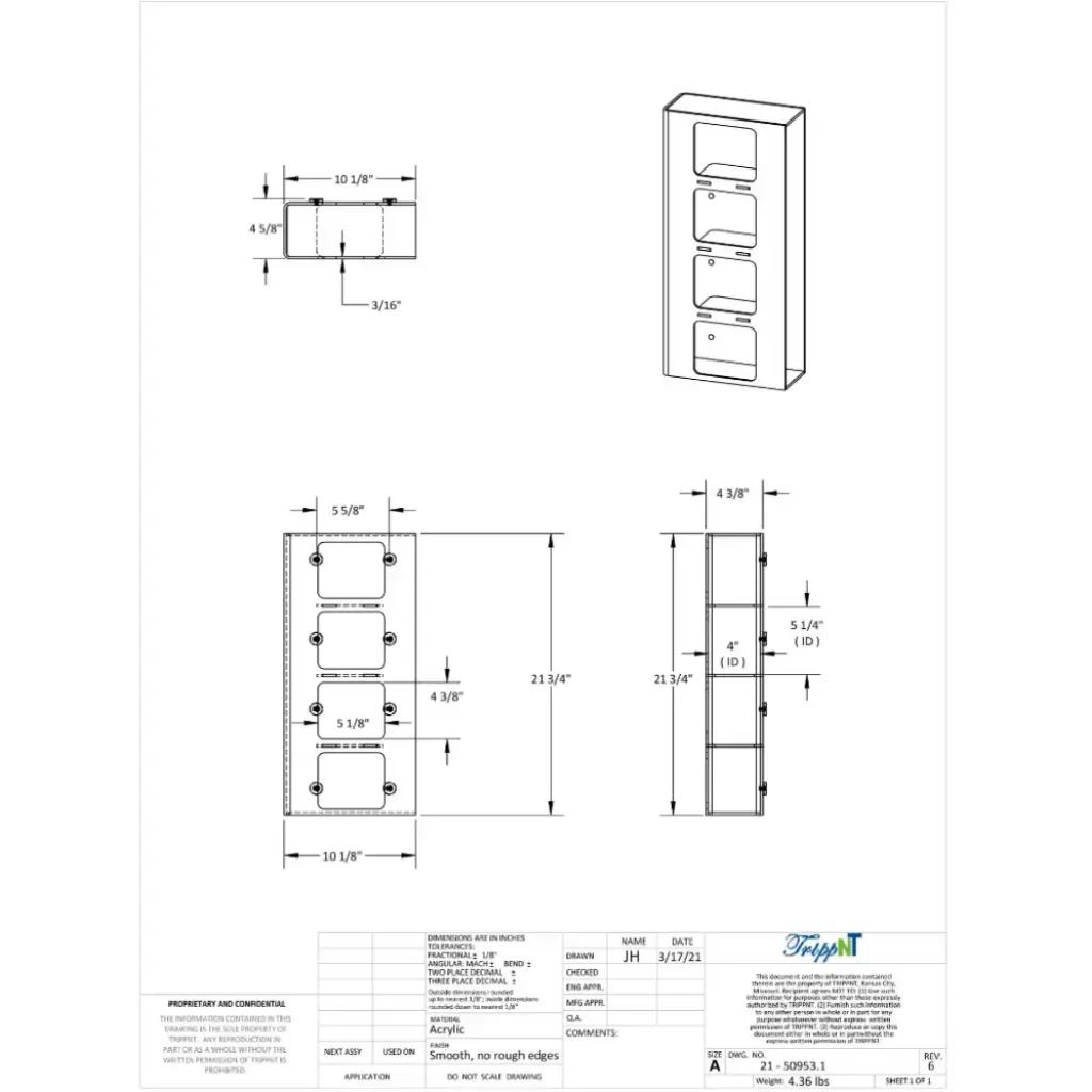 Side Loading Glove Box Holder with Magnet Mount(14).webp