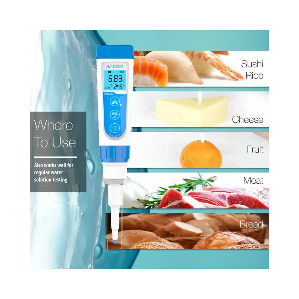PH60S Premium Spear pH Pocket Tester Kit for Food-Solid-Viscous Samplings(3).webp