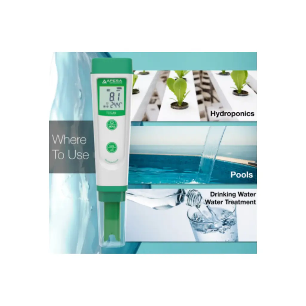 Apera Instruments Ai314 Testeur De Poche, Ec60 Premium étanche - 9