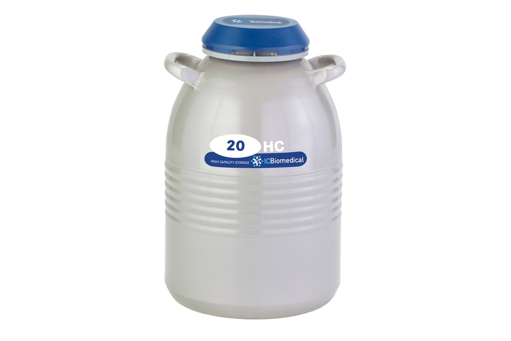 Taylor Wharton by IC Biomedical – HC20 Series Liquid Nitrogen Freezer with (6) 11″ Canisters (Capacity: 684 x 2.0 ml vials)