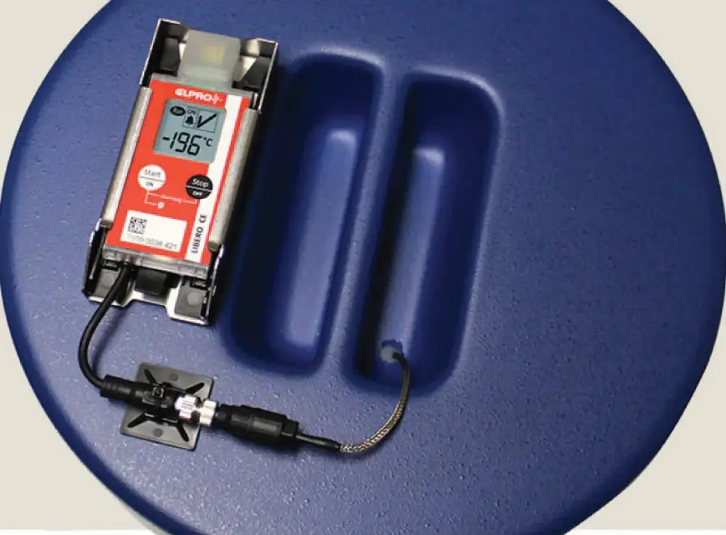 Taylor Wharton CX100 necktube core with EL Pro CE datalogger and temperature probe IC Biomedical