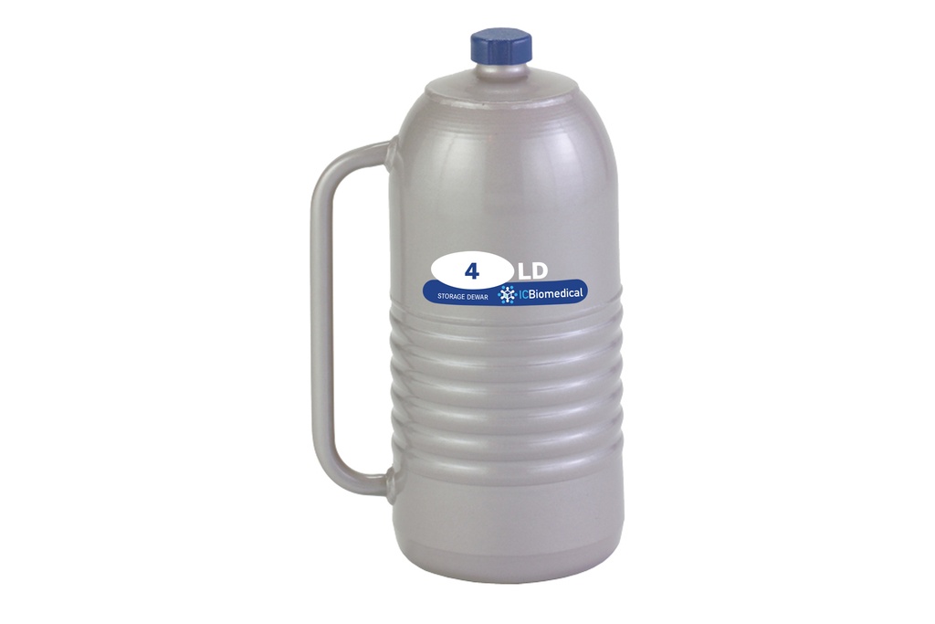 Taylor Wharton by IC Biomedical – LD4 Aluminum Cryogenic Dewar (Capacity: 4L)