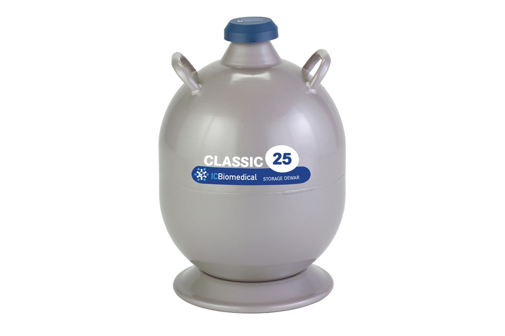 Taylor Wharton by IC Biomedical – Classic 25 Aluminum Cryogenic Dewar (Capacity: 25L)