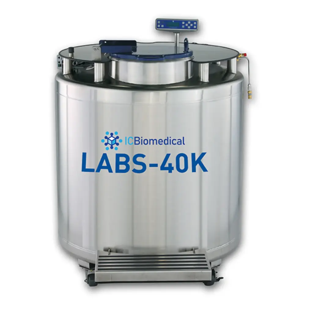Taylor Wharton by IC Biomedical – LABS 40K LN2 Freezer System (Capacity: 41,600 x 2.0 ml vials)