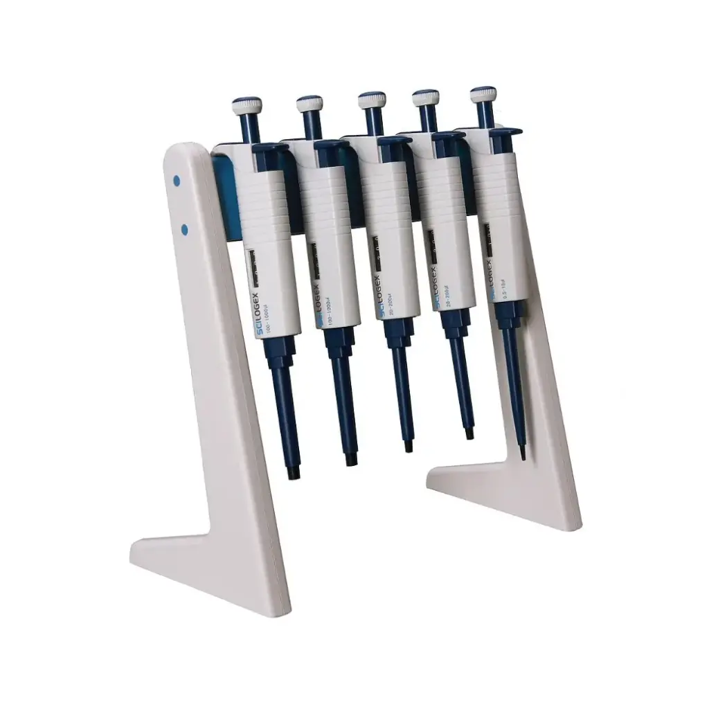 Linear Pipettor Stand, holds 6 MicroPette Pipettors