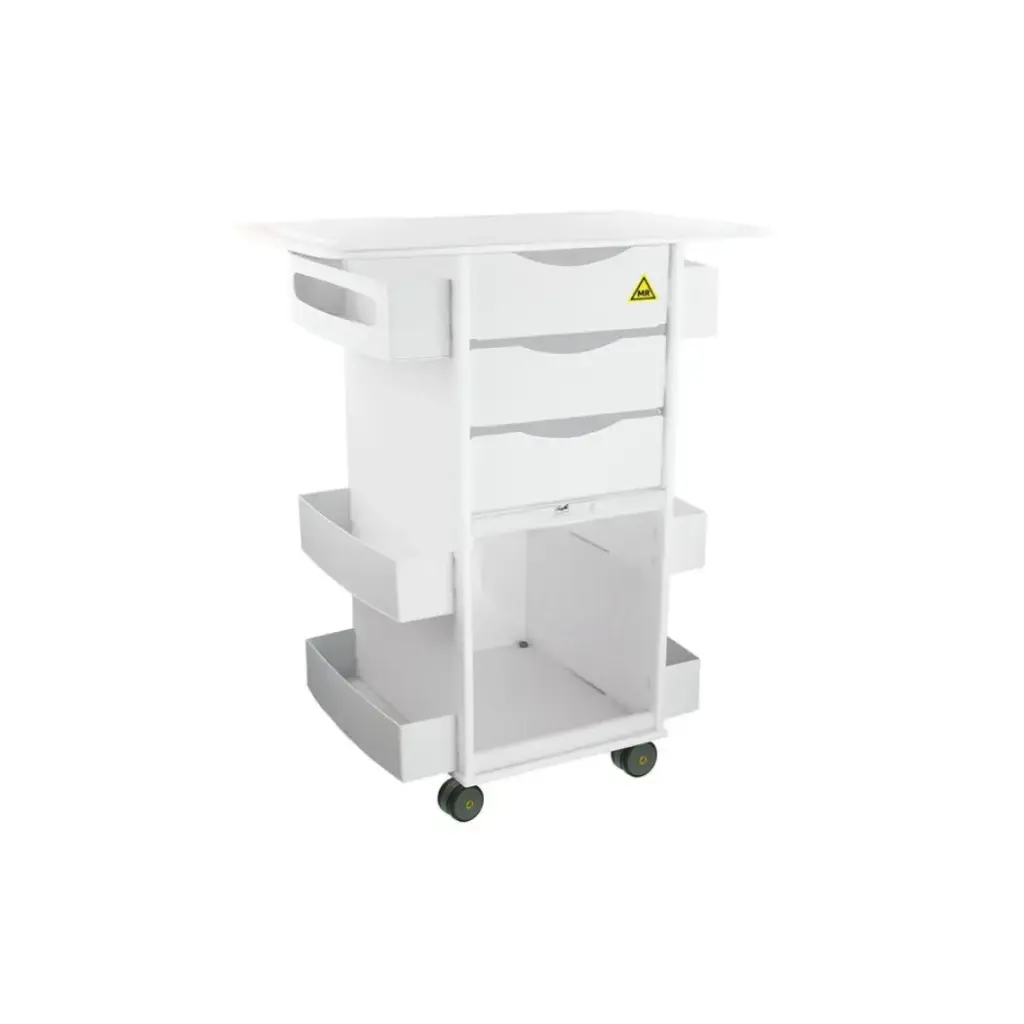 MRI Core Cart Extended Top with Sliding Door