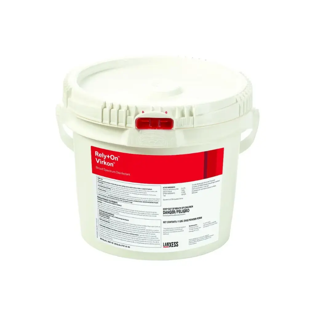 Rely+On™ Virkon™ Broad Spectrum Disinfectant, 5kg Bucket