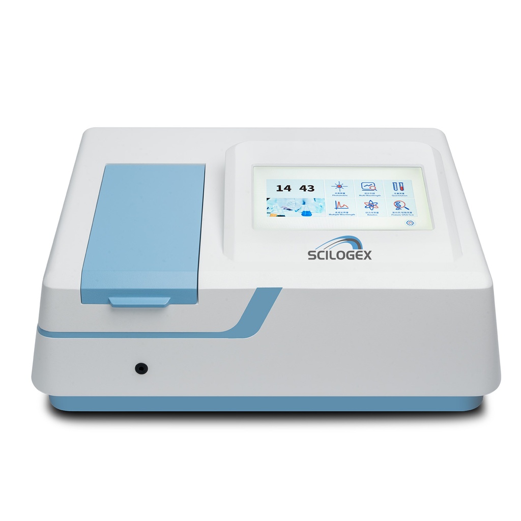 SCILOGEX SCI-3102UV Double-Beam Spectrophotometer Deuterium lamp and Halogen lamp 190-1100nm, 2nm bandwidth 