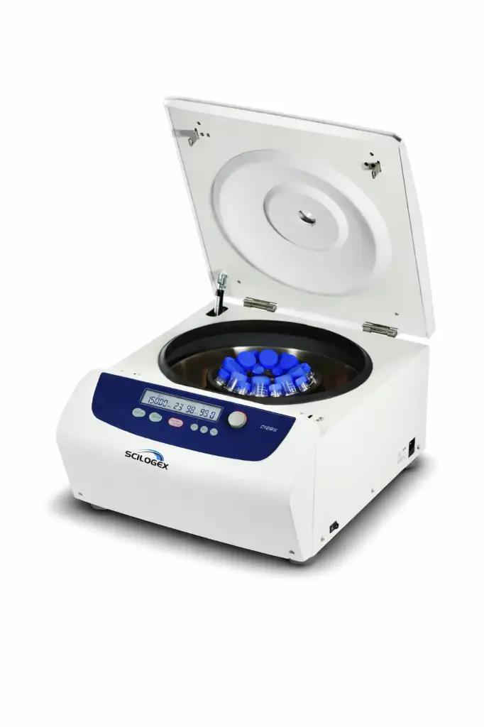 SCILOGEX SCI636 Multi-Purpose Centrifuge, 3mL-100mL capacity, 300 - 6000rpm (without rotor)