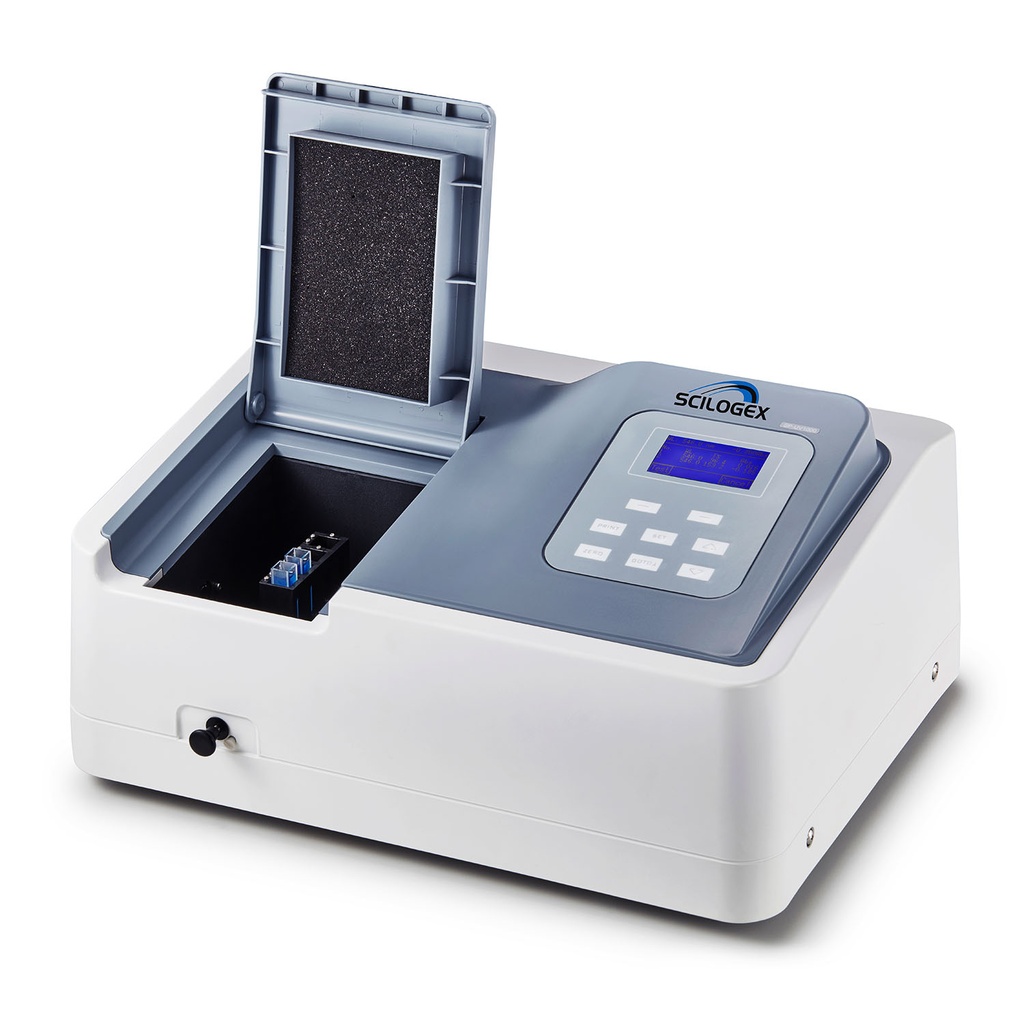 SCILOGEX SCI-V1000 Spectrophotometer with Halogen lamp 325-1000nm, 4nm bandwidth