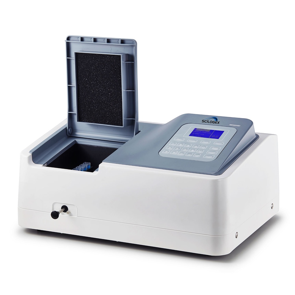 SCILOGEX SCI-V1100 Spectrophotometer with Halogen lamp 320-1100nm, 2nm bandwidth