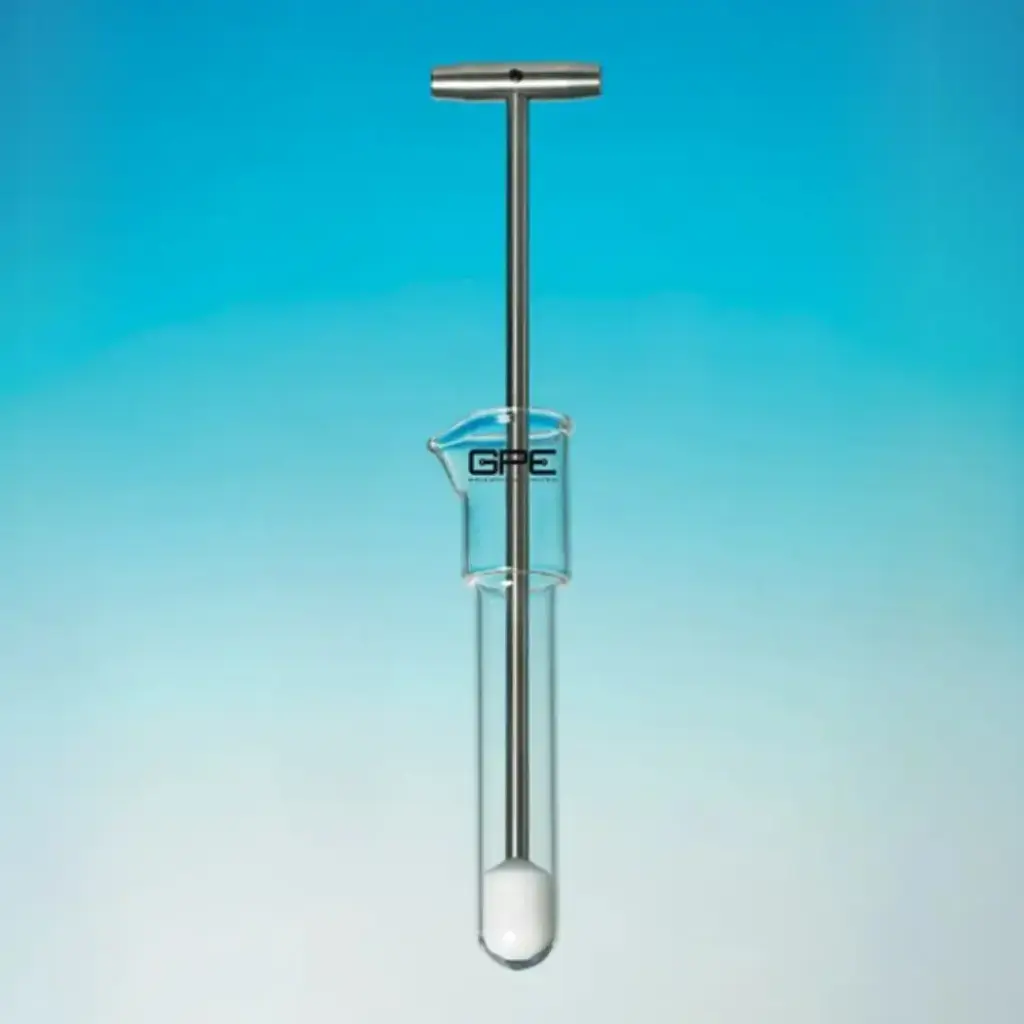 General Purpose Homogenizer, Glass Mortar and PTFE Pestle, 30ml
