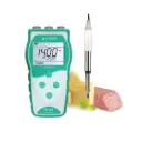 PH850-SS Portable pH Meter Kit for Food and Semi-solid samples, Equipped with LabSen® 753 Spear Probe