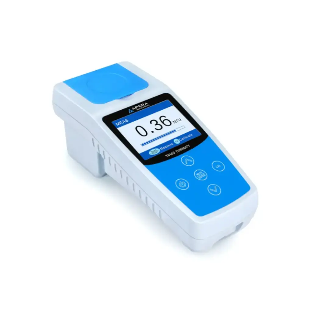 TN400 Portable Turbidity Meter with infrared light source, ISO 7027 compliant