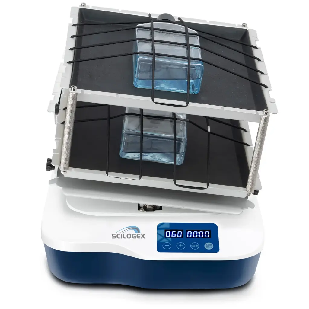 SCILOGEX SCI-RS2 Double-platform Digital See-Saw Rocker, 7° angle, 100-220V