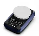 SCILOGEX SCI5-340HSM LCD Digital Circular Magnetic Hotplate Stirrer, ceramic plate, with Timer & Strong Magnet, 110V, 50/60Hz US Plug