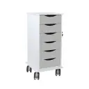 Core SP Cart with 6 Dolphin Gray Drawers