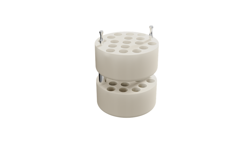 2mL Adapter for 400mL Suspension Basket (fits 1.5/2mL microcentrifuge tubes, size: 11×45mm), box of 2 adapters