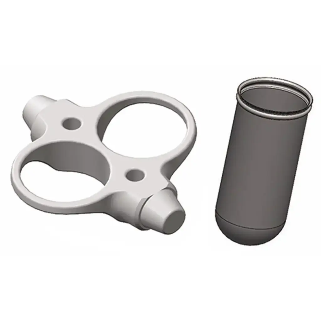 4 x Buckets & 4 x 2 tubes 50mL capacity including adapters