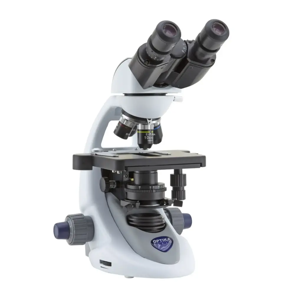 B-290 Binocular LED fluorescence microscope, 1000x, IOS PLAN, B filter set
