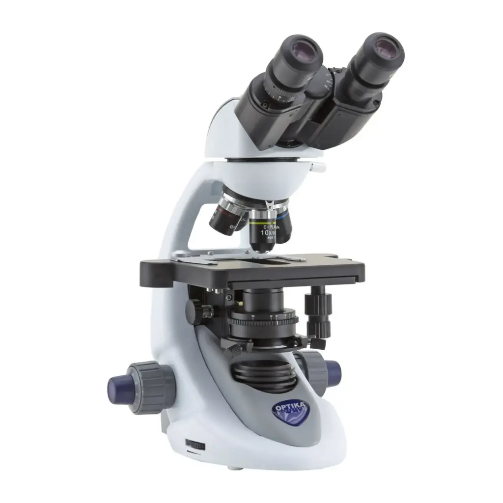 B-290 Binocular LED fluorescence microscope, 500x, IOS PLAN, B filter set