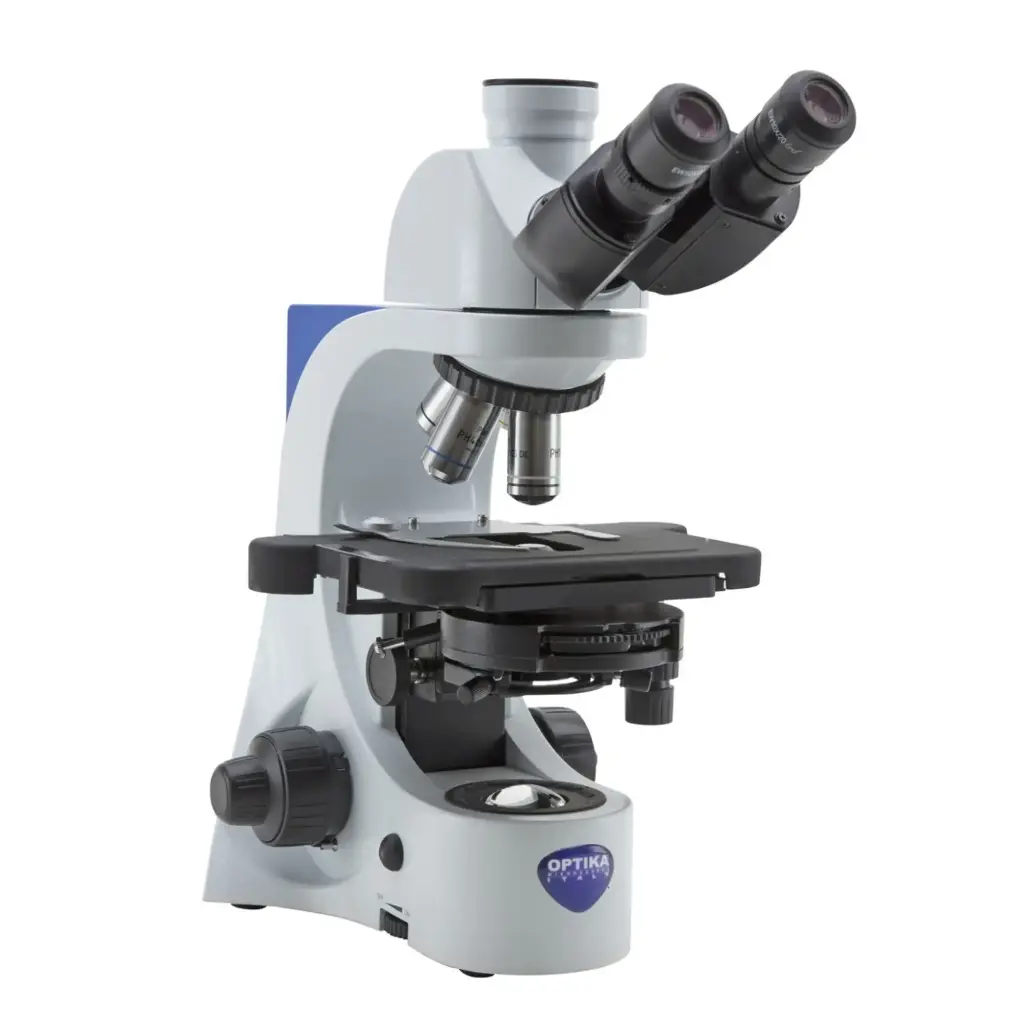 B-380 ALC Binocular phase contrast microscope, 1000x, IOS PLAN