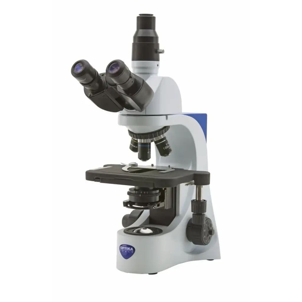 B-380 Trinocular brightfield microscope, 1000x, IOS PLAN