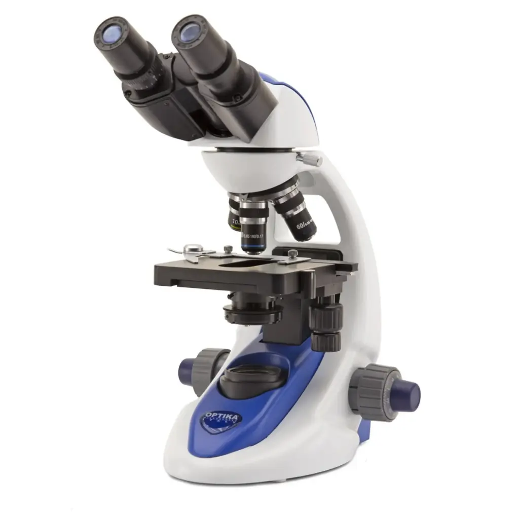 B-190 Binocular brightfield microscope, 600x, PLAN