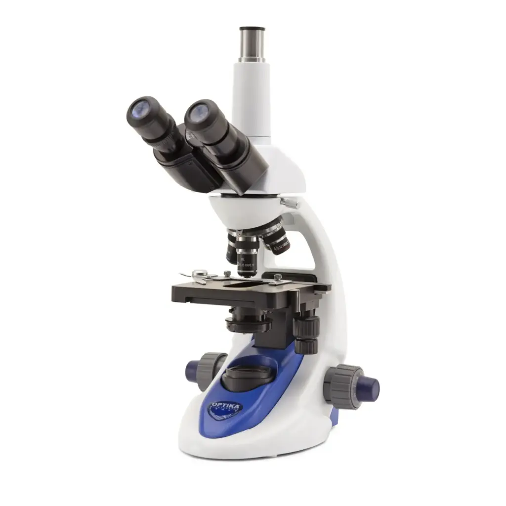 B-190 Trinocular brightfield microscope, 1000x, PLAN