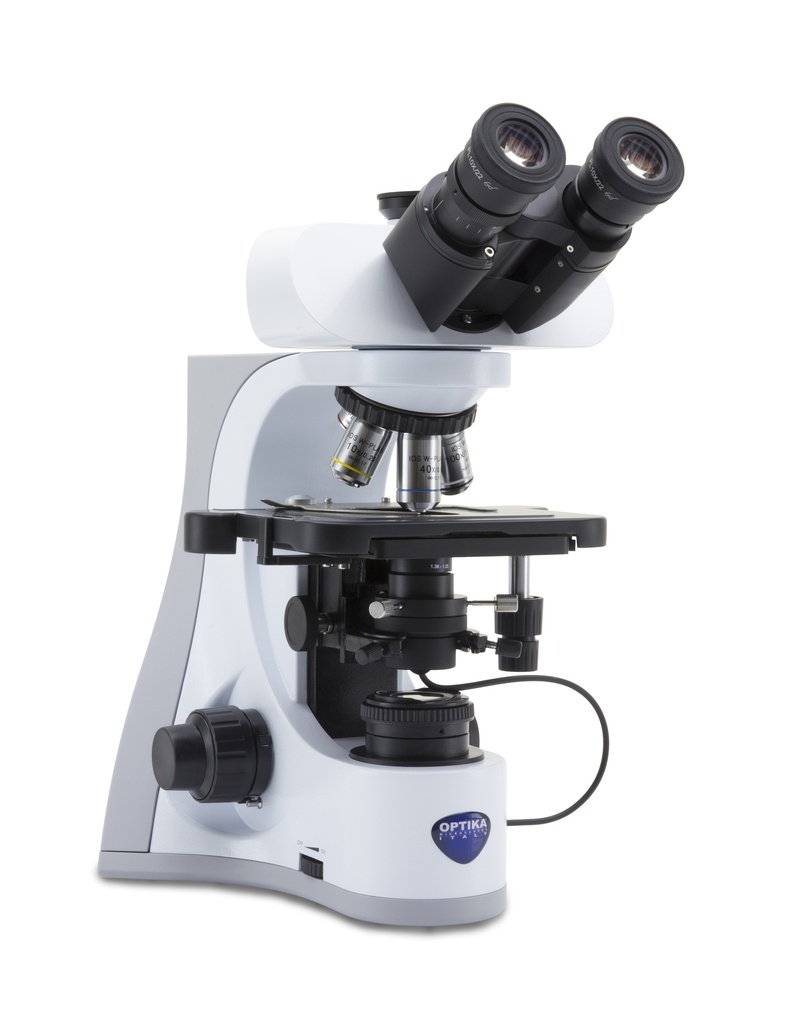 B-510 Trinocular darkfield microscope, 1000x IRIS, IOS PLAN