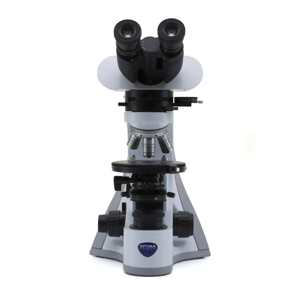 B-510 Trinocular polarizing microscope, 400x, IOS PLAN
