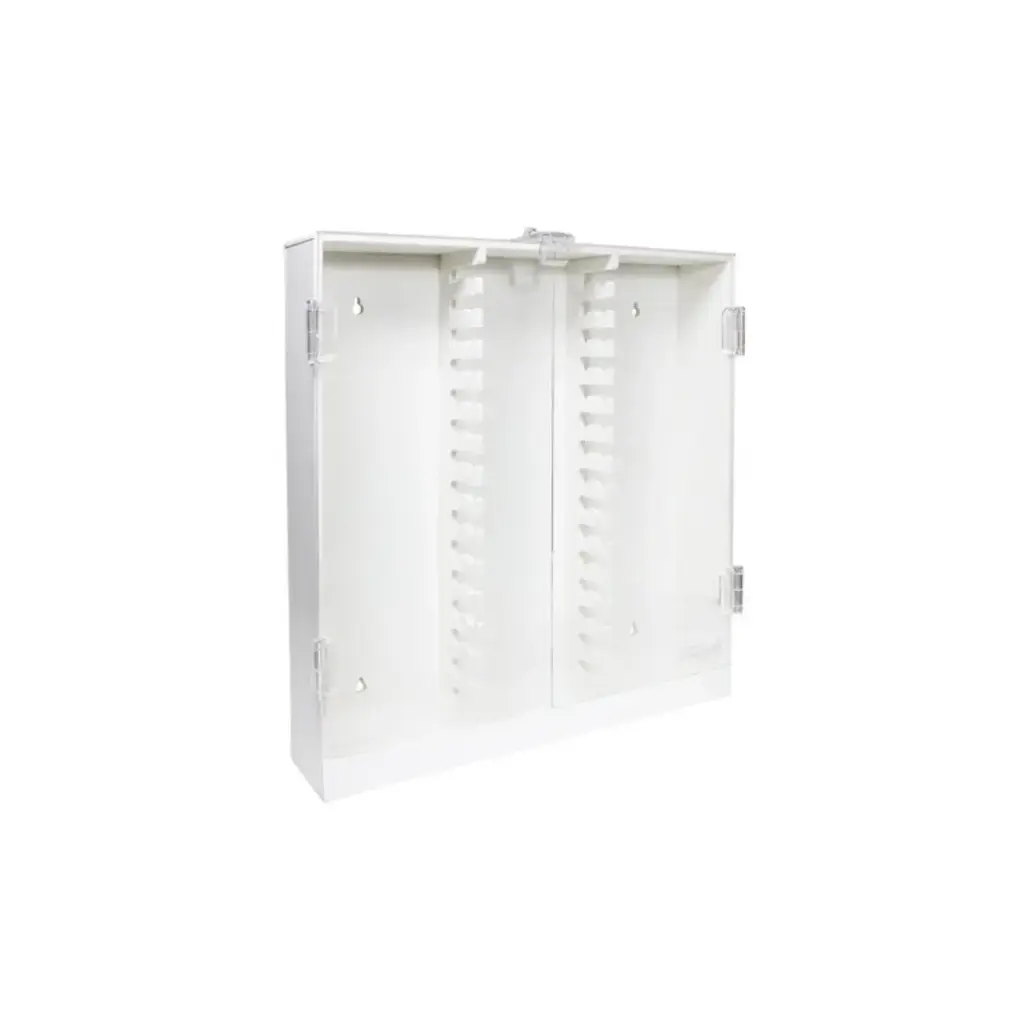 HPLC 30 Column PVC Cabinet with Lockable Hinged Doors