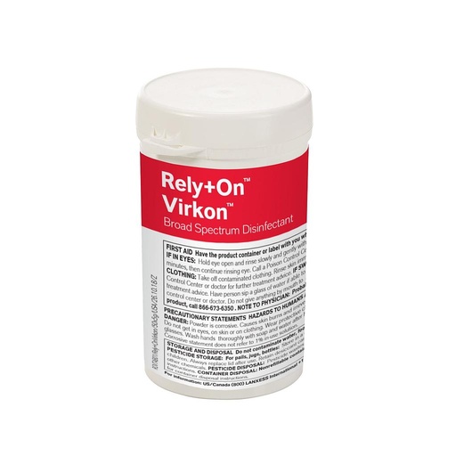 [SCI-219999] Rely+On™ Virkon™ Broad Spectrum Disinfectant 12 bottles x 50 tablets, 5g each