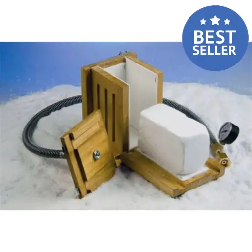 SCILOGEX Portable Dry Ice Maker (North American version with CGA-320 valve)