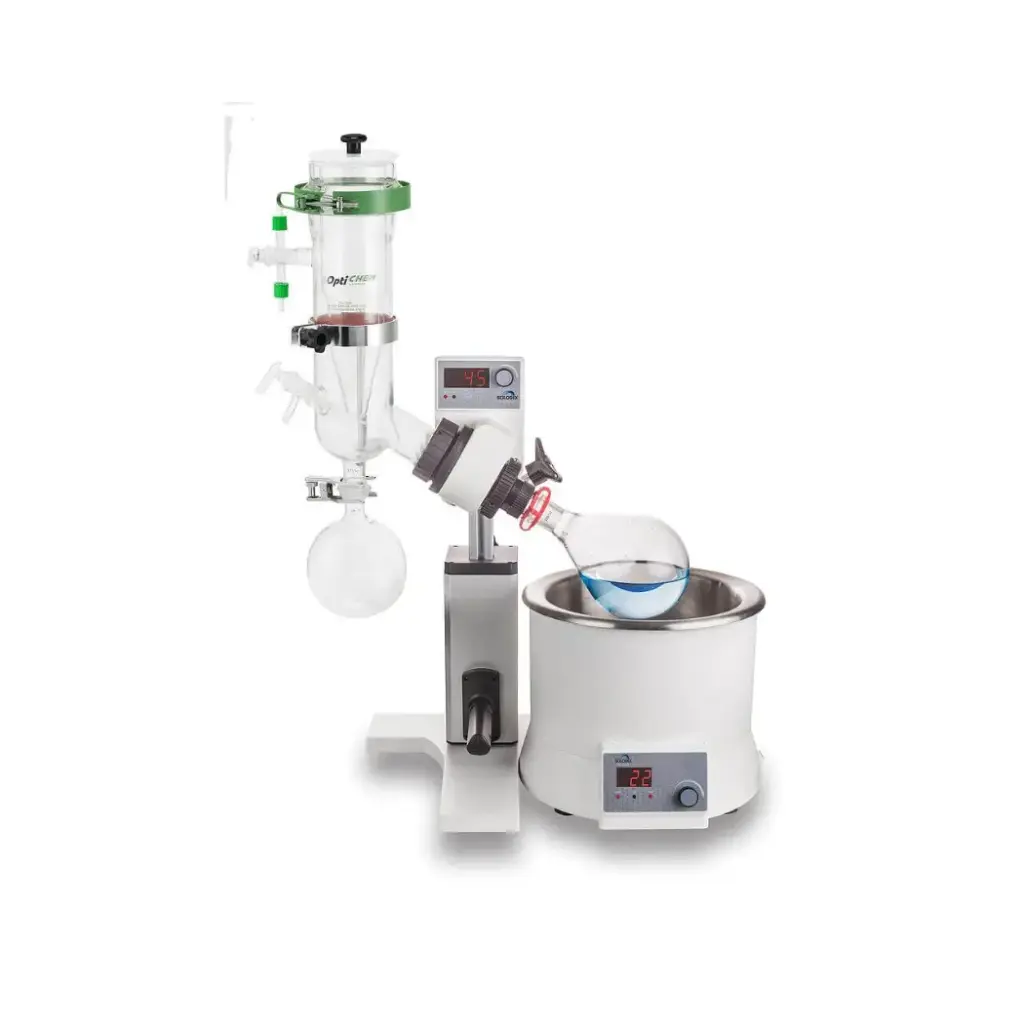 SCILOGEX SCI100S 5L Rotary Evaporator, DryIce Condenser, Manual Lift