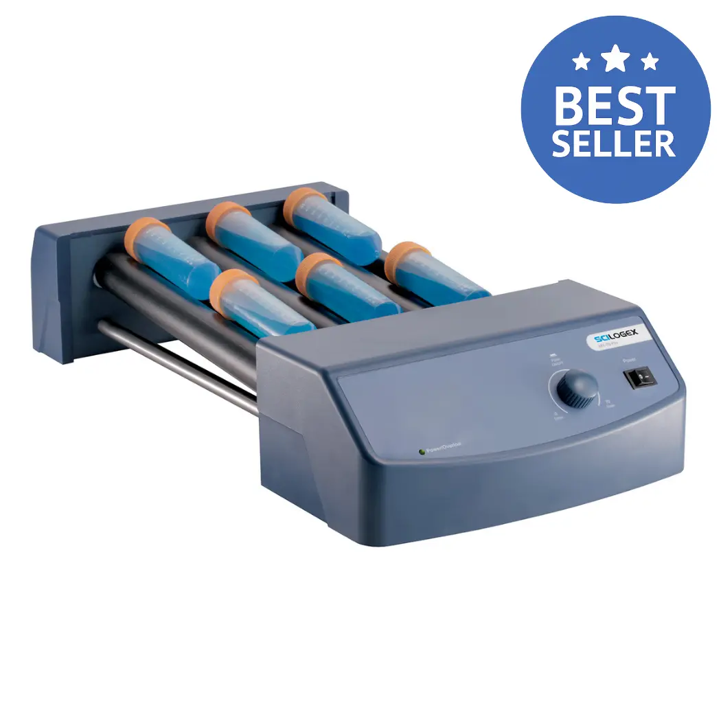 SCILOGEX SCI-T6-S Analog Tube Roller, 5-70rpm | Scilogex