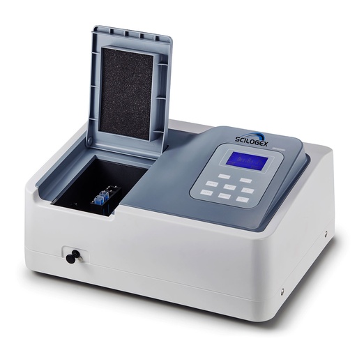 [401012010009] SCILOGEX SCI-UV1100 UV/Vis Spectrophotometer Deuterium lamp and Halogen lamp 190-1100nm, 2nm bandwidth