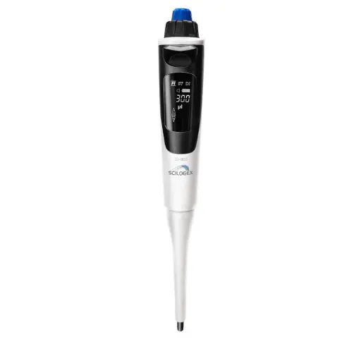 SCILOGEX iPette Plus Electronic Motorized Single Channel Pipettors in 4 fully adjustable volume sizes