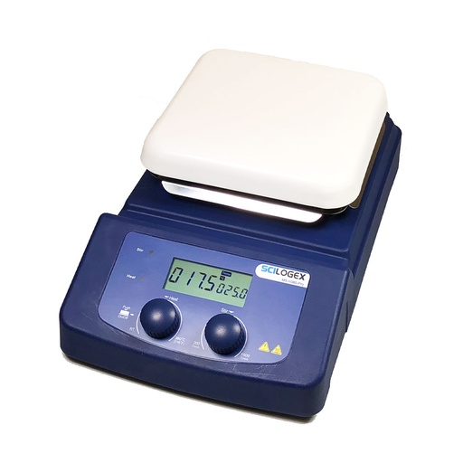 SCILOGEX SCI380HS-Pro 5.5 x 5.5 in. LCD Digital Magnetic Hotplate Stirrer 380ºC/1500rpm Max.