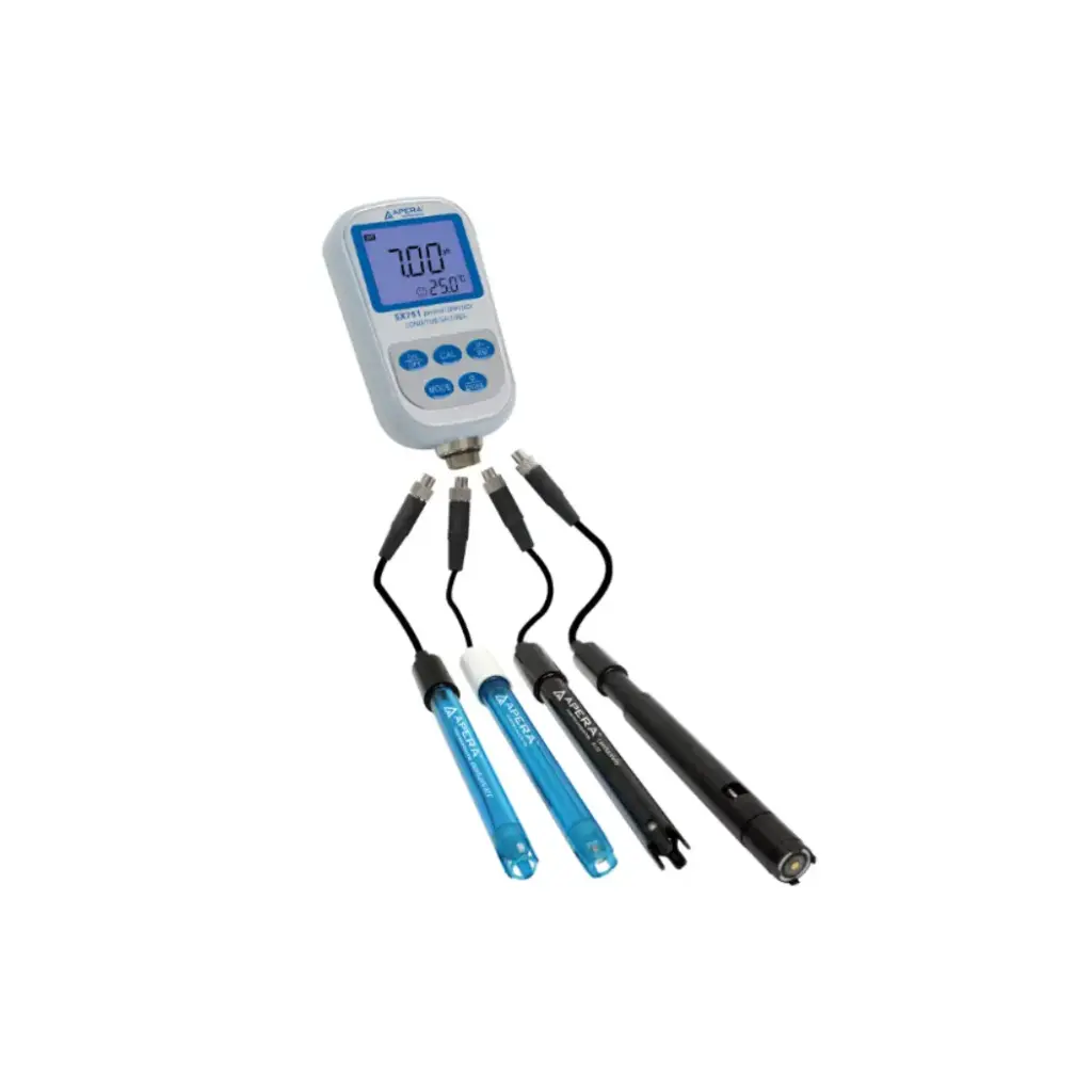 SX751 8-in-1 Portable pH/ DO/ ORP/ Conductivity/ TDS/ Salinity