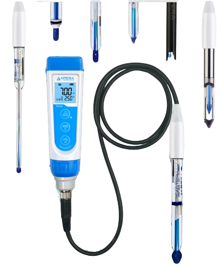 アペラ PH60 　PH測定機

60シリーズPH60 PH60-HF Handheld pH Meter Tester Kit for Liquids Containing