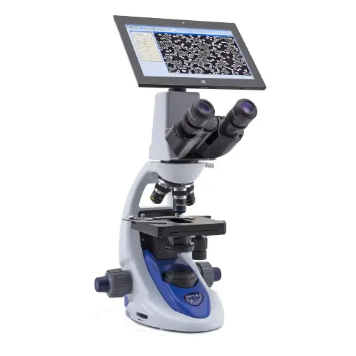 [B-190TBPL] B-190 Digital binocular microscope with tablet, 1000x, PLAN, EU