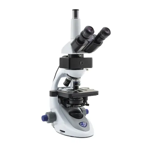 [B-293LD1] B-290 Trinocular LED fluorescence microscope, 1000x, IOS PLAN, B filter set
