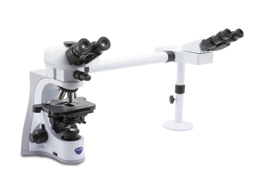 [B-510-2] B-510 Trinocular discussion microscope, 1000x, IOS PLAN, 2-head